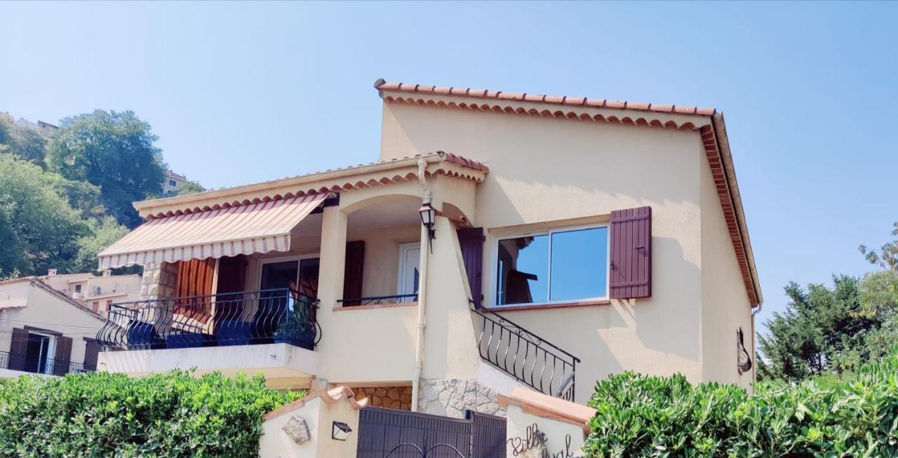 La Villa Castel - Haut De Villa - Parkings- 3 Chambres - 8 Couchages - Jardin - Barbecue Cagnes-sur-Mer Kültér fotó
